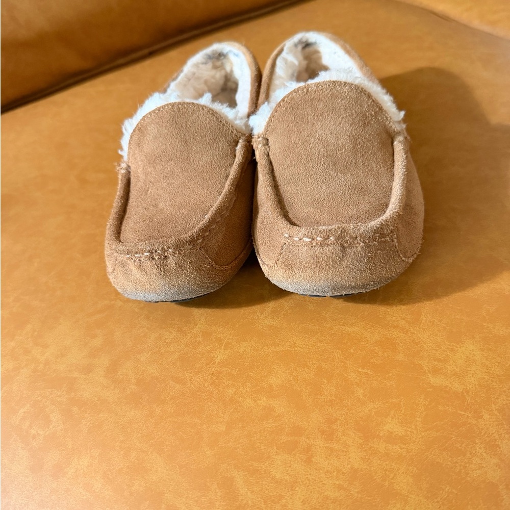 Cozy Ugg Slippers in Chestnut Brown